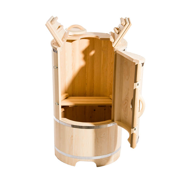 Luxury Cedar Barrel Sauna