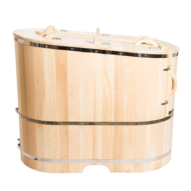 Reclining Stylized Cedar Sauna